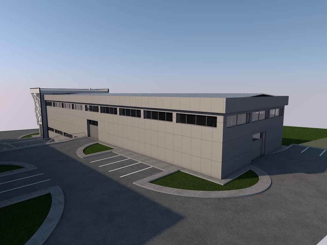 Warehouses under construction in Pintija - 2