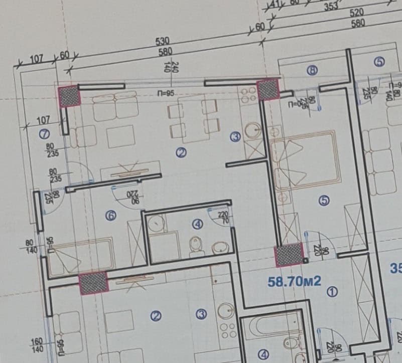 Нов стан 54м2 во Ѓорче Петров - За Продажба - Ѓорче Петров - Слика 7