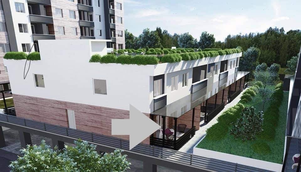 Office space with green yard in Vlae - For Rent - Gjorche Petrov