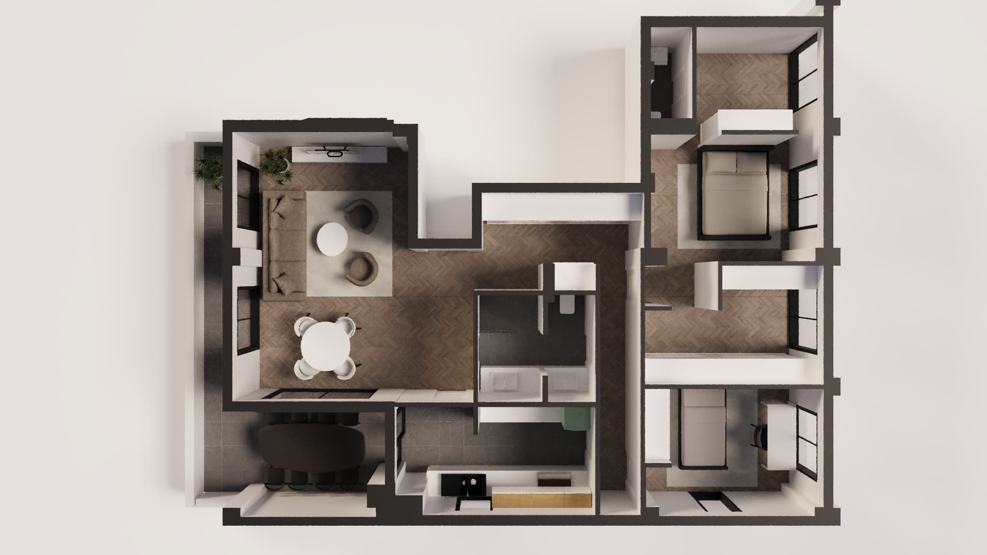 Стан 120м2 во Центар - За Продажба - Центар - Слика 2