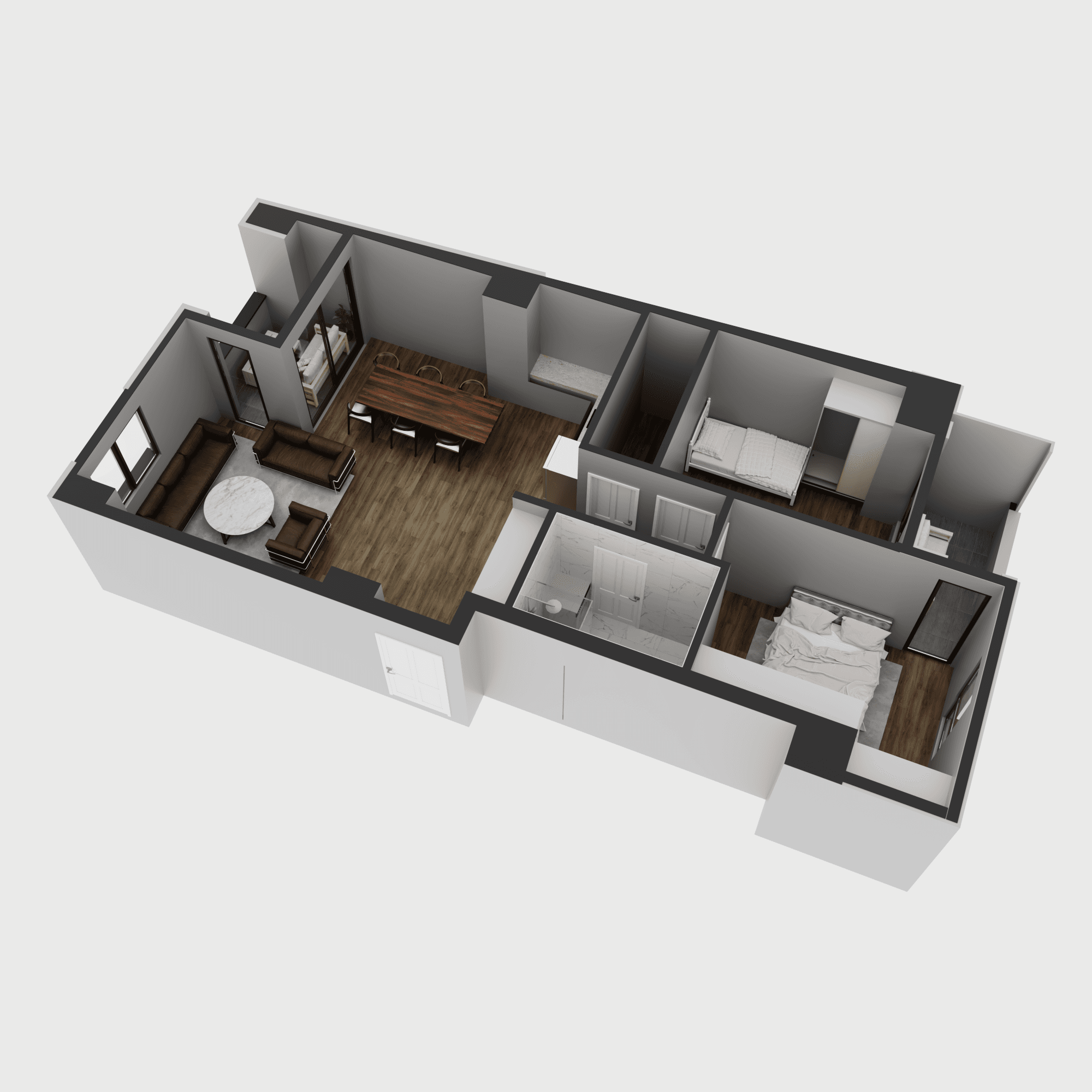 Нов станбен објект во Центар - За Продажба - Центар - Слика 5