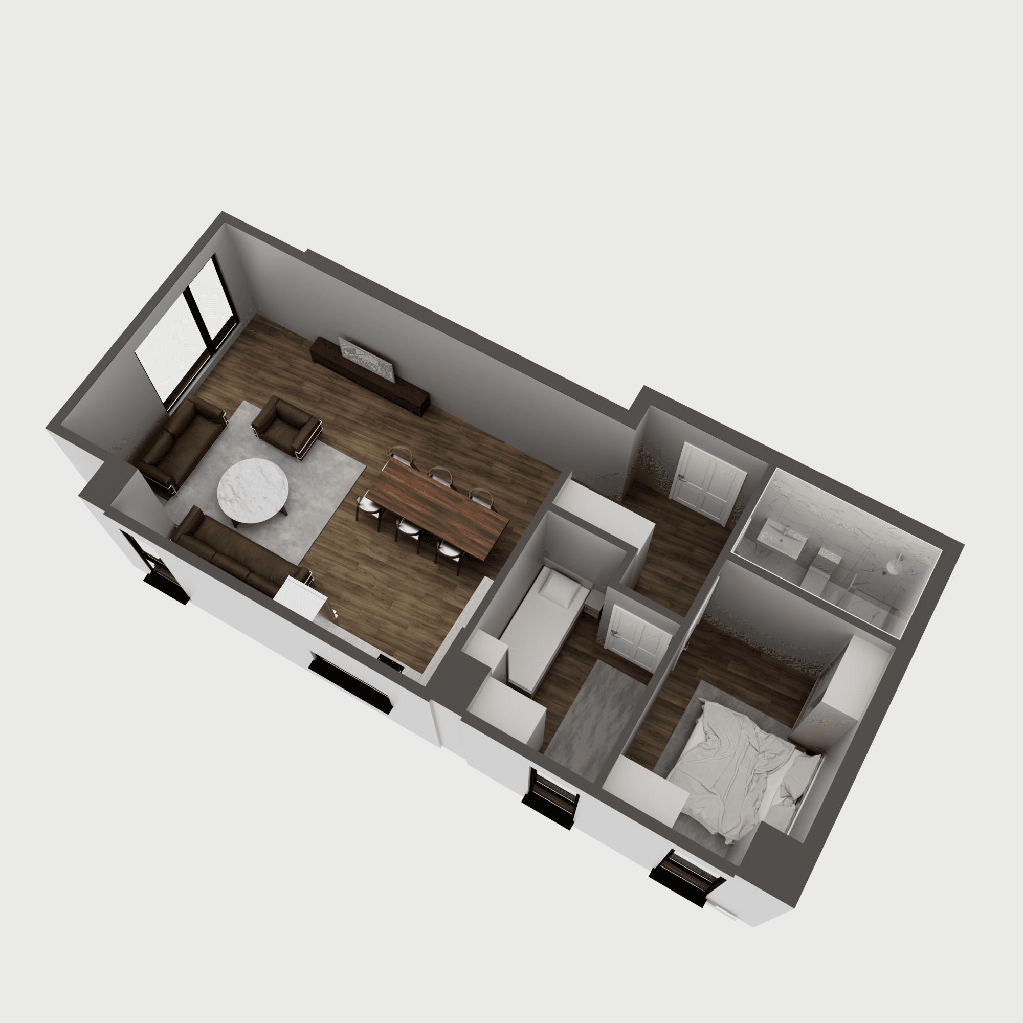 Нов станбен објект во Центар - За Продажба - Центар - Слика 7