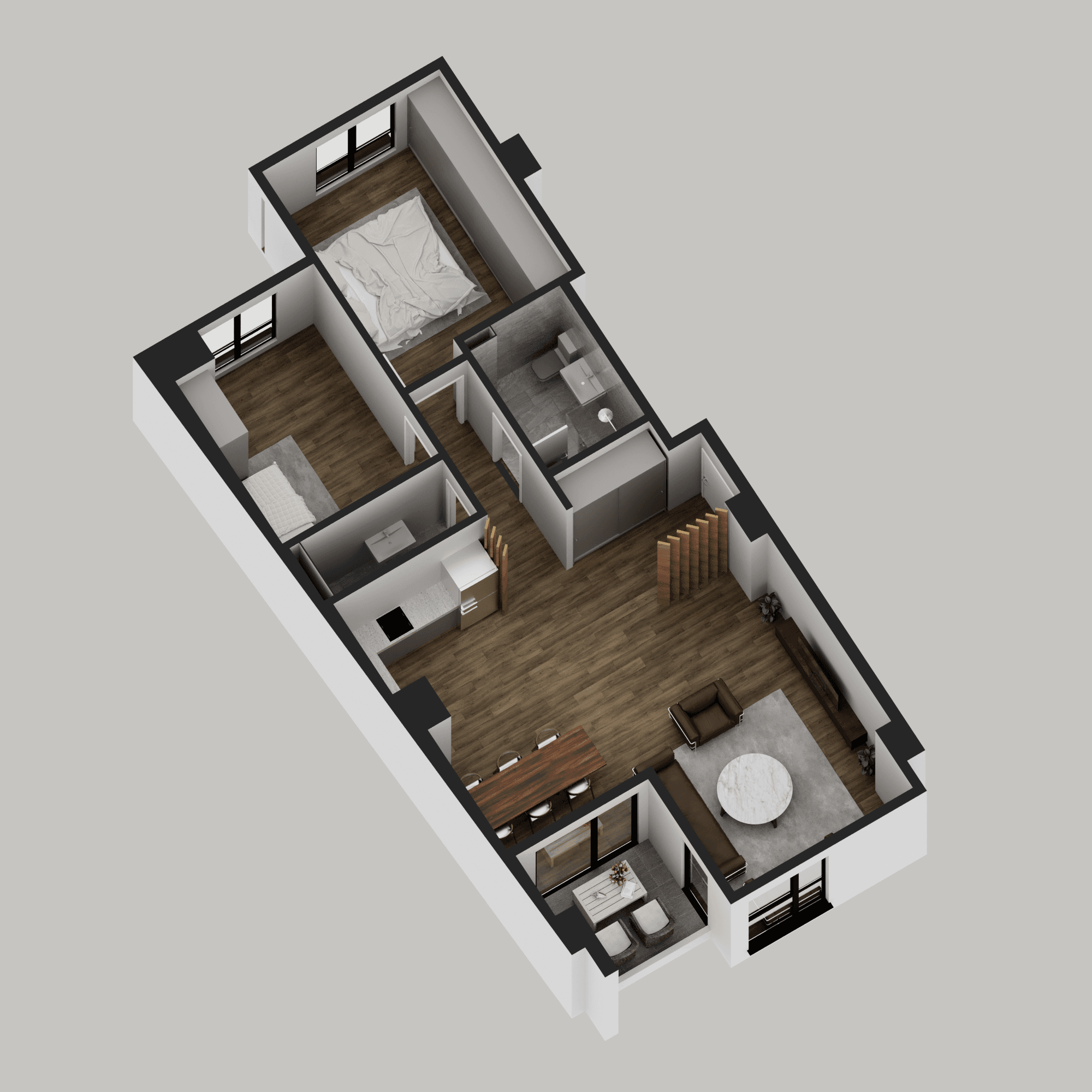Нов станбен објект во Центар - За Продажба - Центар - Слика 11