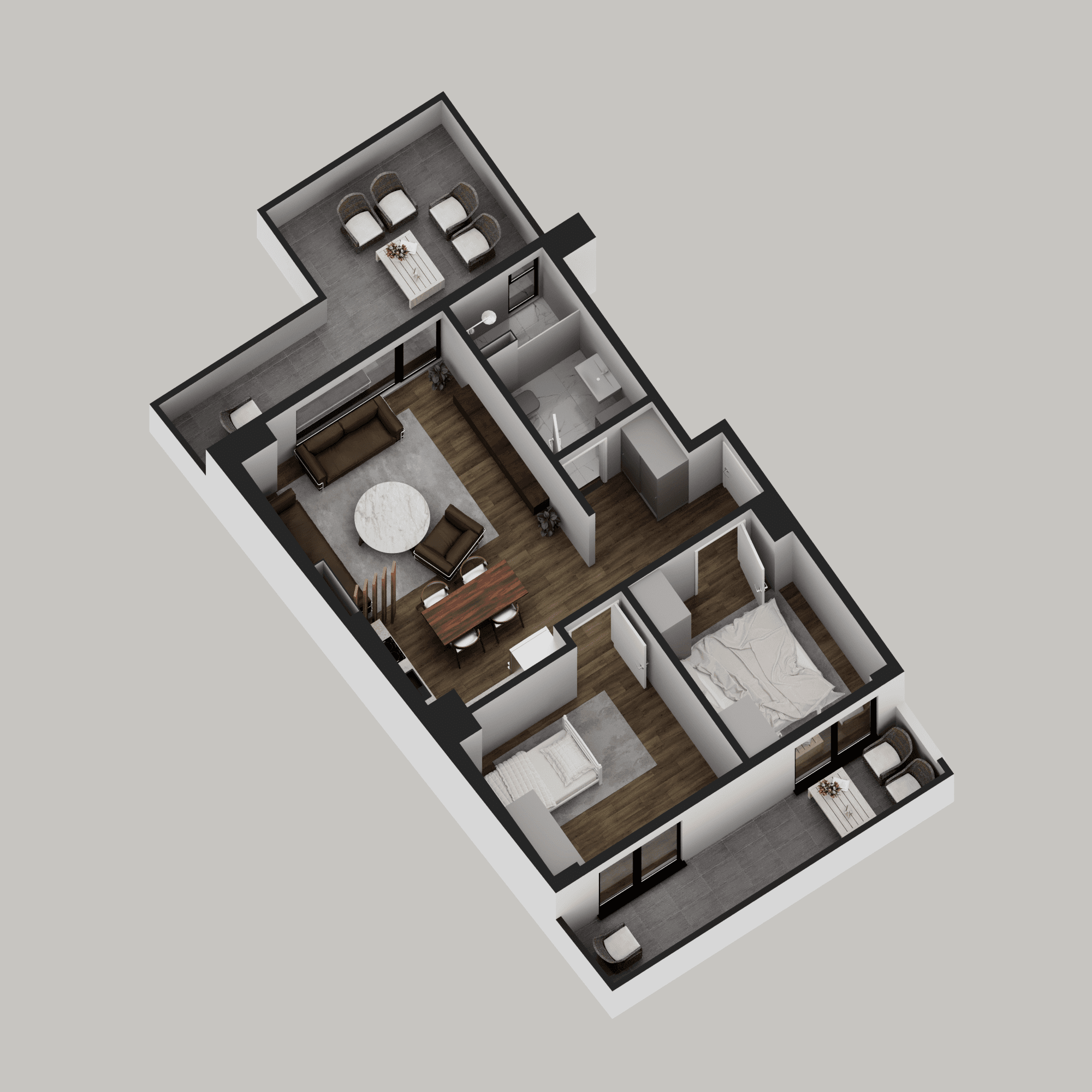 Нов станбен објект во Центар - За Продажба - Центар - Слика 17
