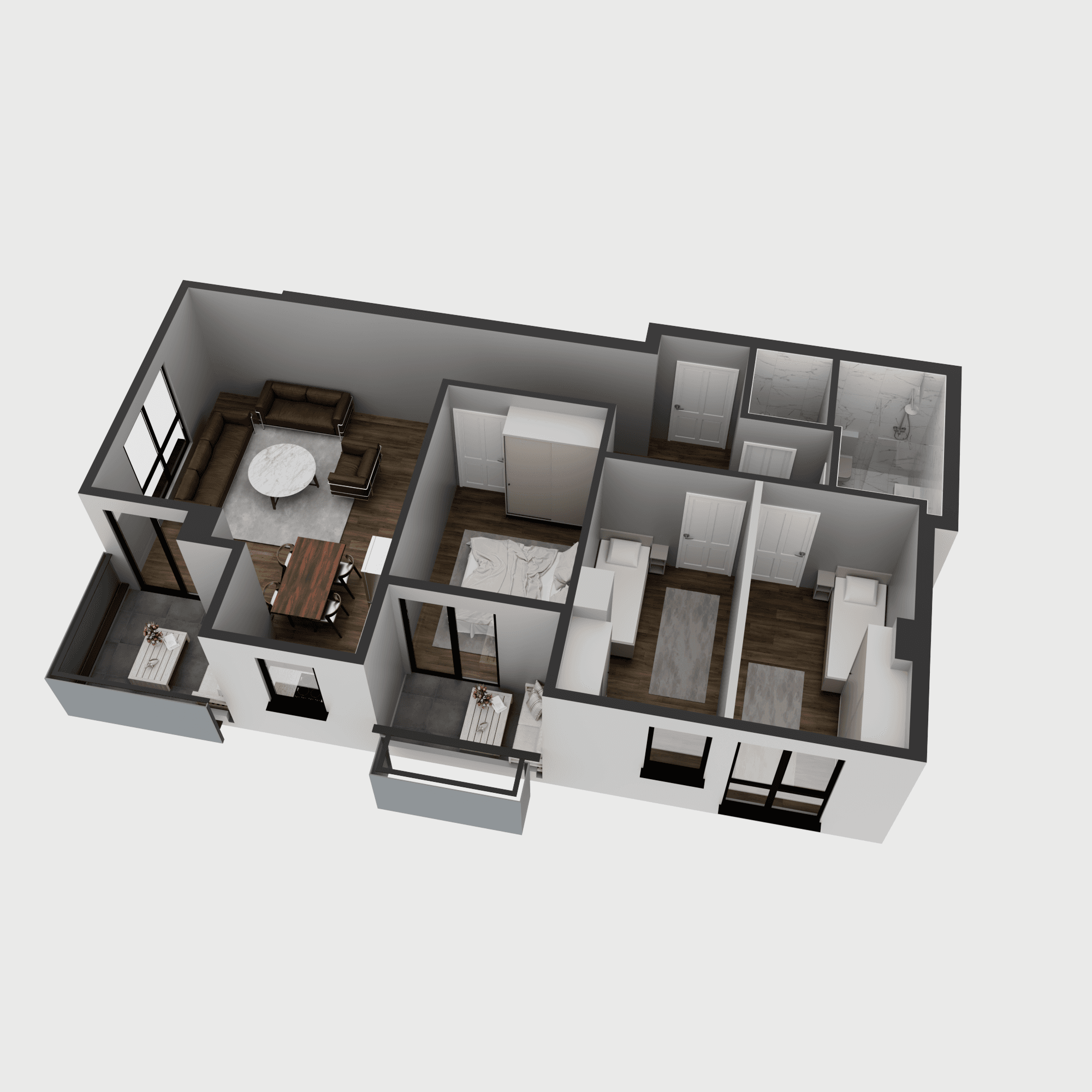 Нов станбен објект во Центар - За Продажба - Центар - Слика 13