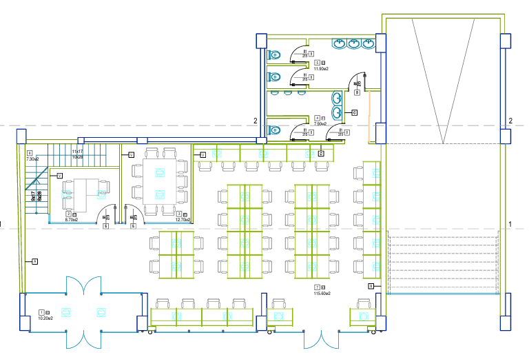 Се изнајмува деловен простор во Карпош - Слика 15