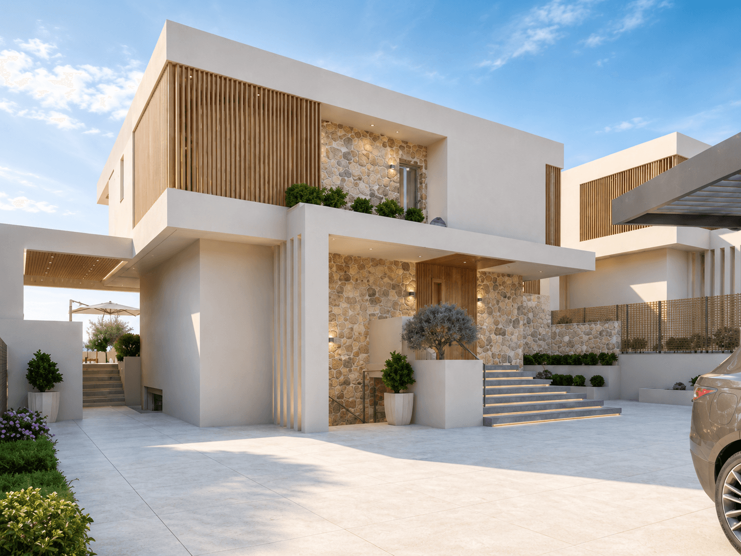 Newly built modern villa with sea view in Polychrono, Halkidiki - For Sale - Greece - Image 9