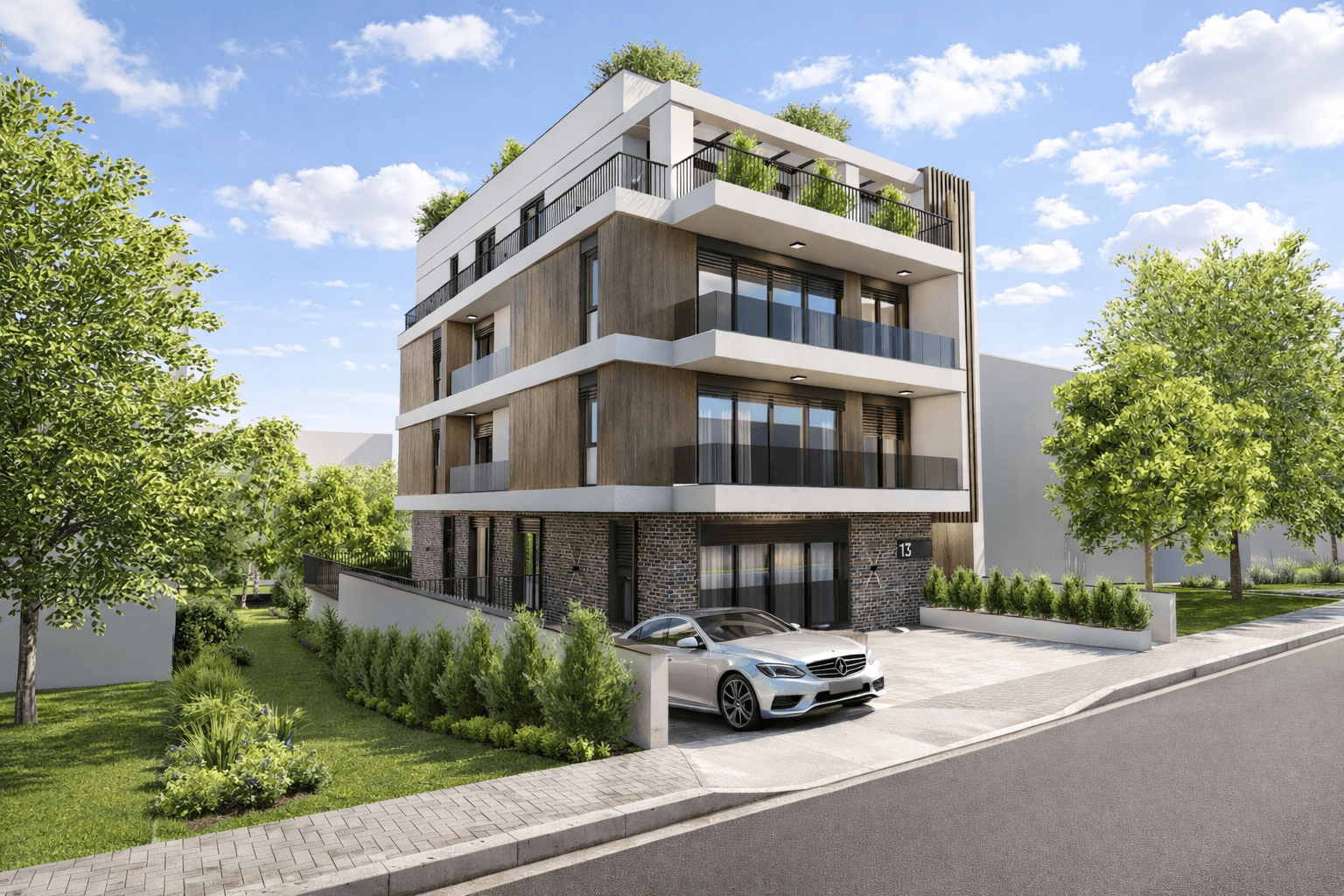 Apartment in Residential Building on Vodno - For Sale - Vodno - Image 4