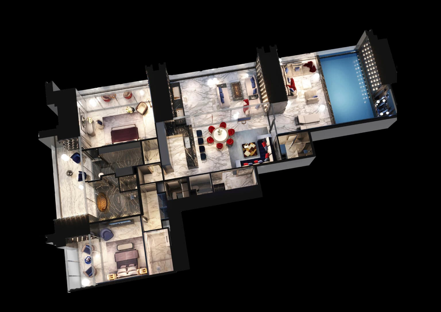 Jacob & Co Residences Burj Binghatti – Дубаи - За Продажба - Дубаи - Слика 18