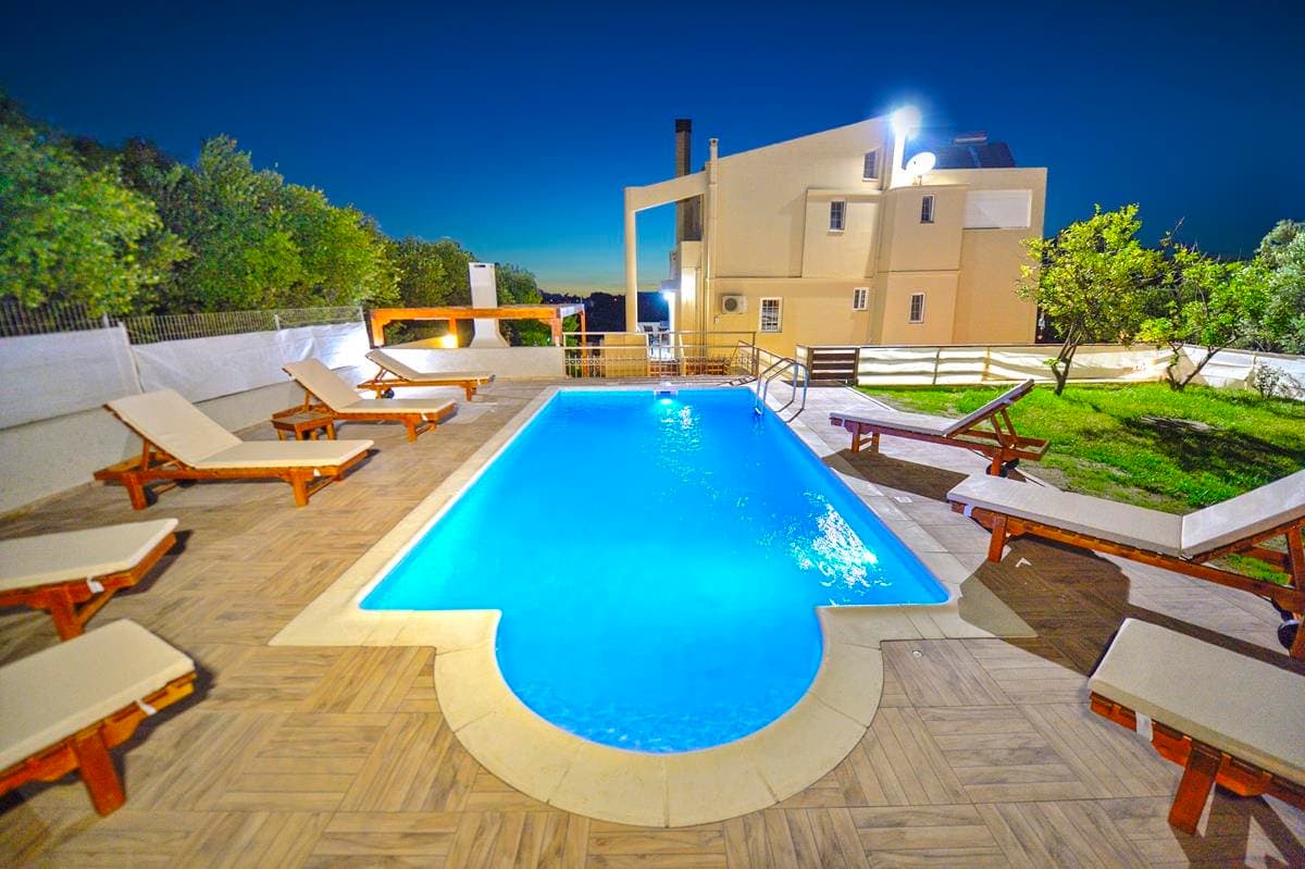 Magnificent sea view villa on Crete - For Rent - Crete