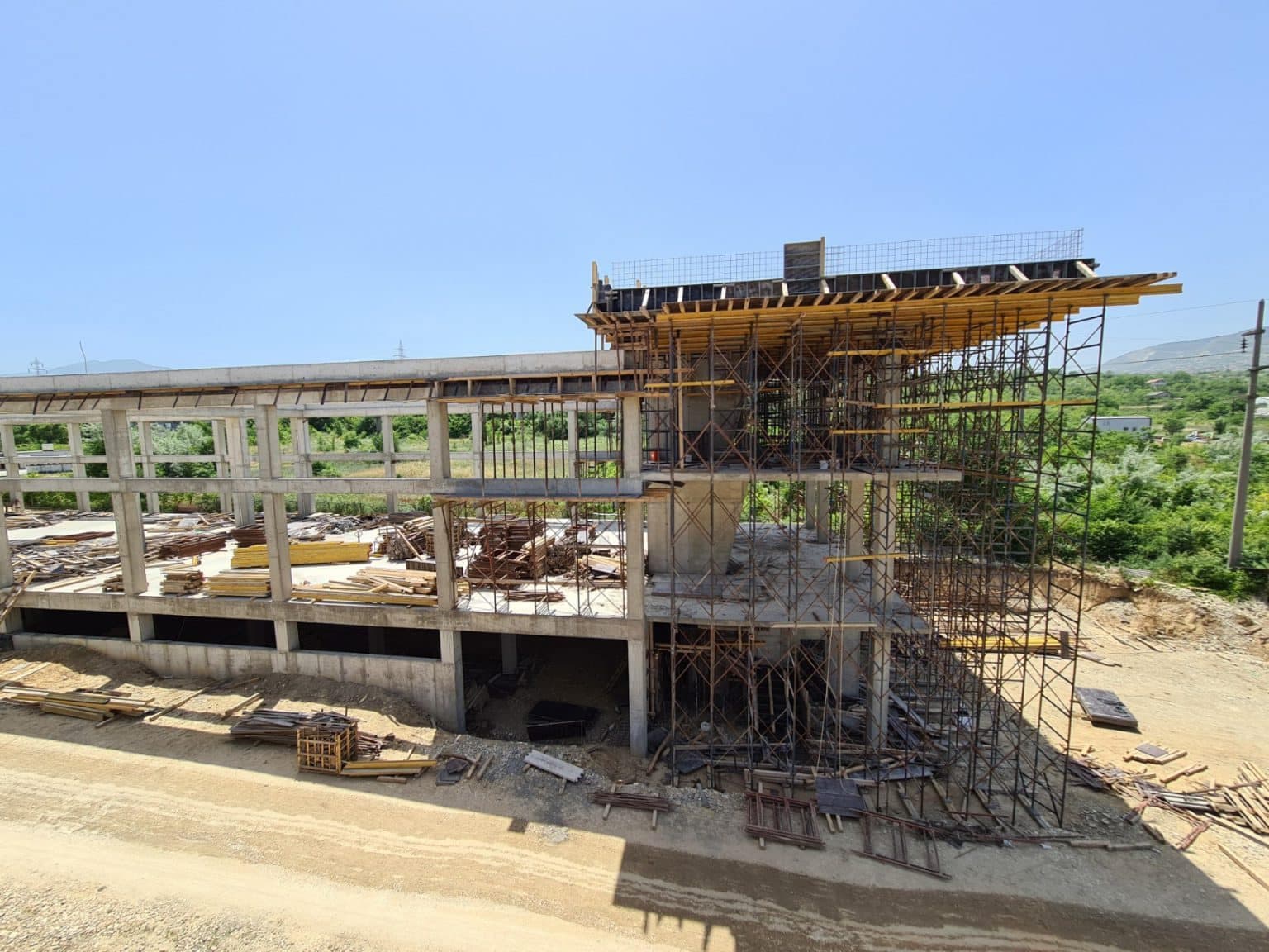 Warehouses under construction in Pintija - 3