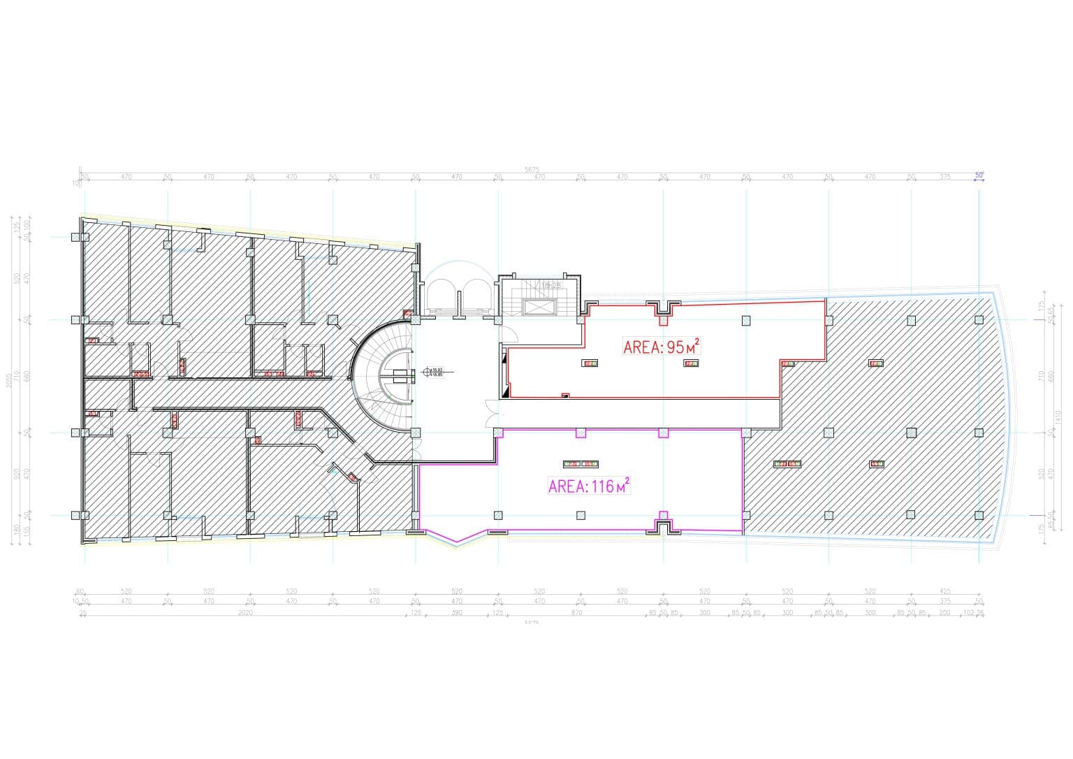 Деловни простори за изнајмување во деловна зграда - За Изнајмување - Карпош - Слика 2
