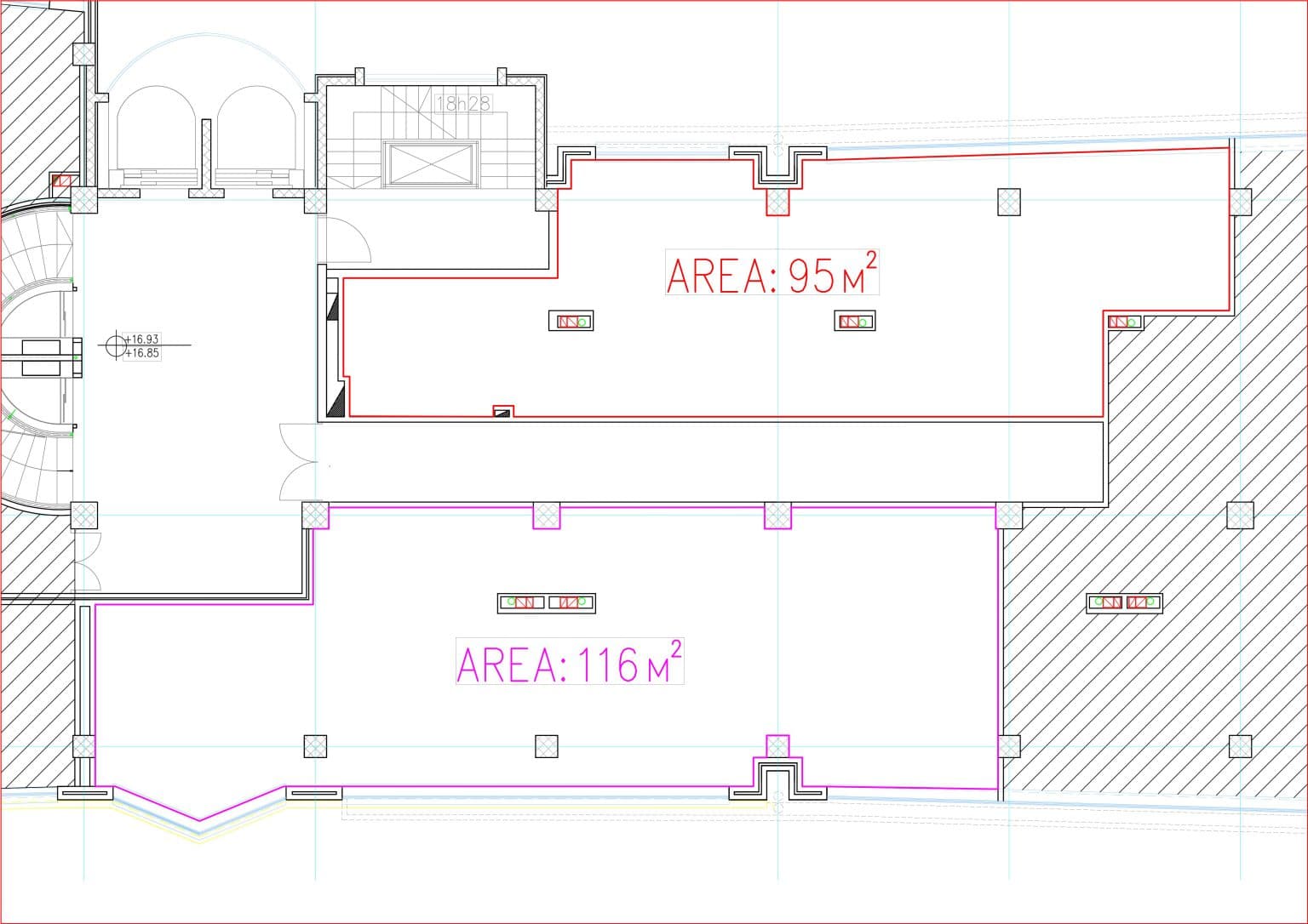 Деловни простори за изнајмување во деловна зграда - За Изнајмување - Карпош - Слика 1