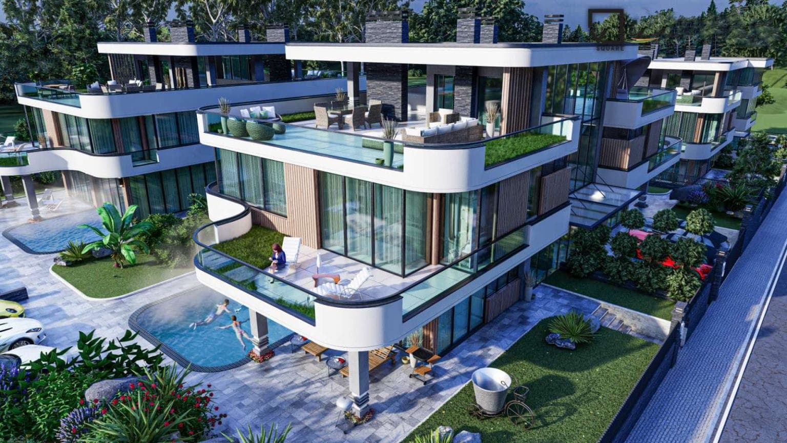 Exclusive private residential gated community in Bardovci - For Sale - Bardovci - Image 1
