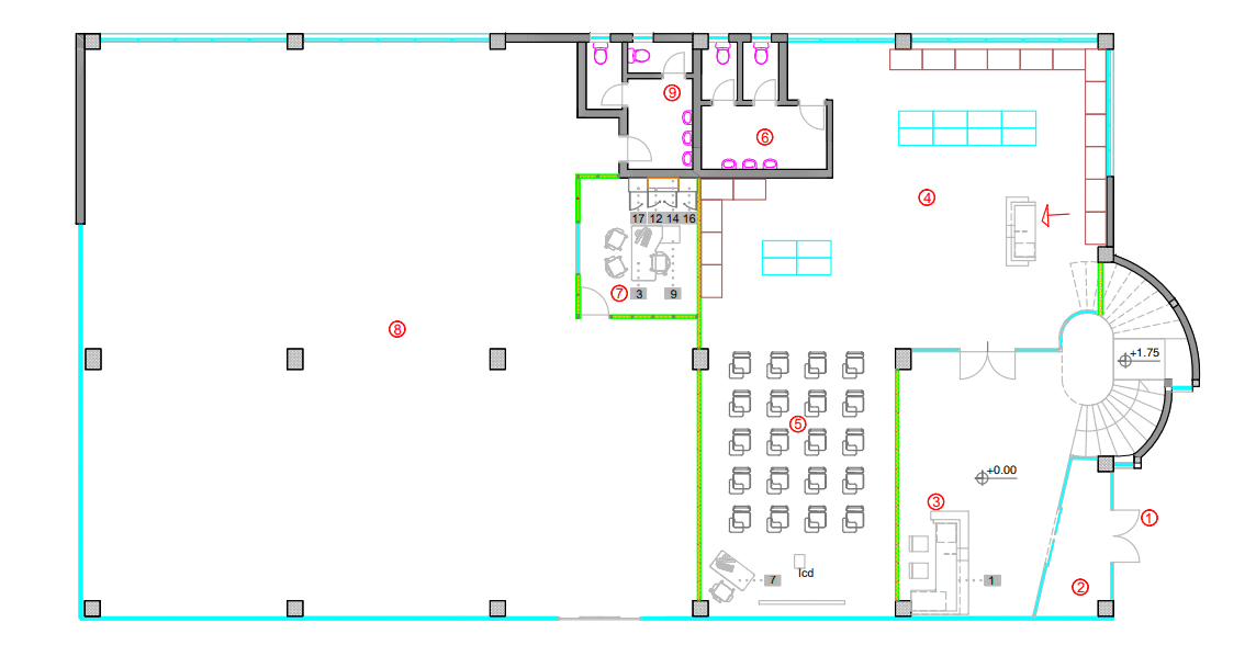 Office space for rent in Vizbegovo - For Rent - Karposh - Image 7