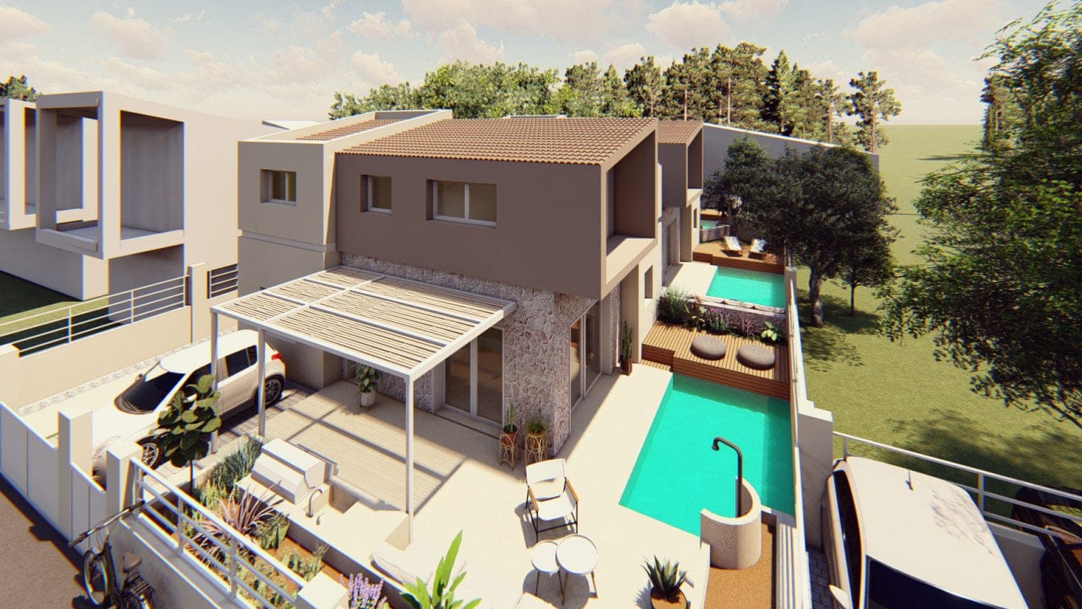 Mediterranean villas for sale on Chalkidiki - For Sale - Greece