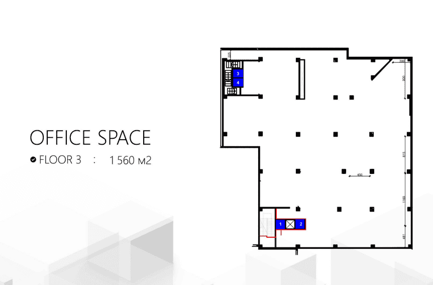 New office building with office and retail space - 3