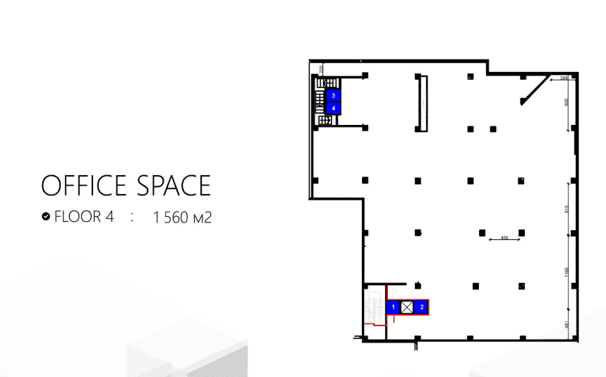 New office building with office and retail space - For Rent - Gjorche Petrov - Image 5