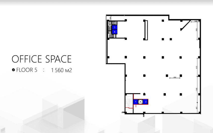 New office building with office and retail space - For Rent - Gjorche Petrov - Image 6