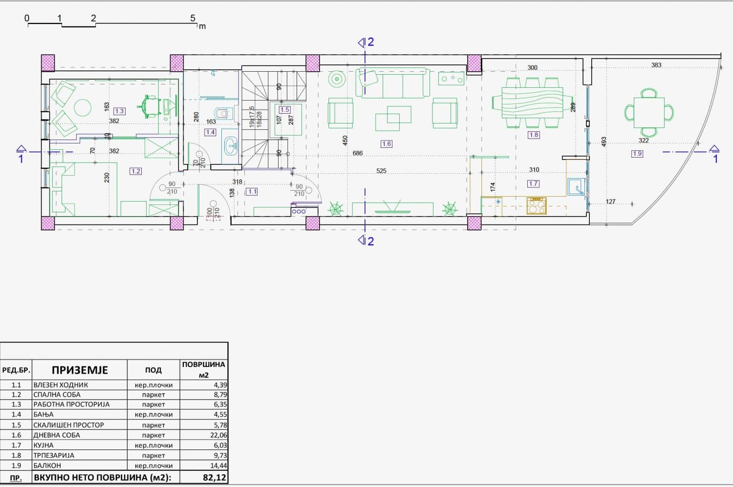 Elegant duplex apartment in Kisela Voda - For Sale - Kisela Voda - Image 18