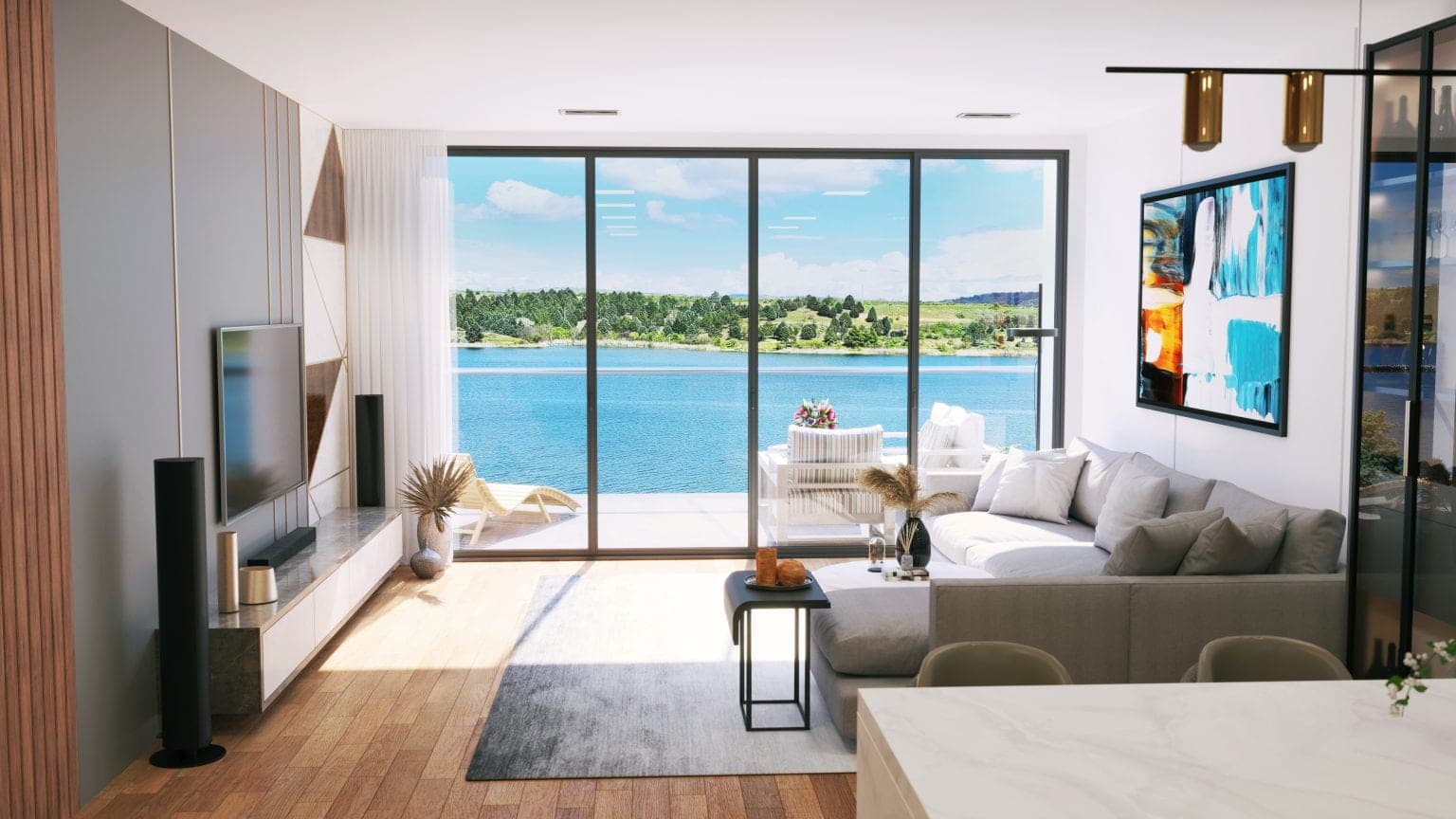 Apartments in exclusive complex with lake view - For Sale - Veles - Image 7