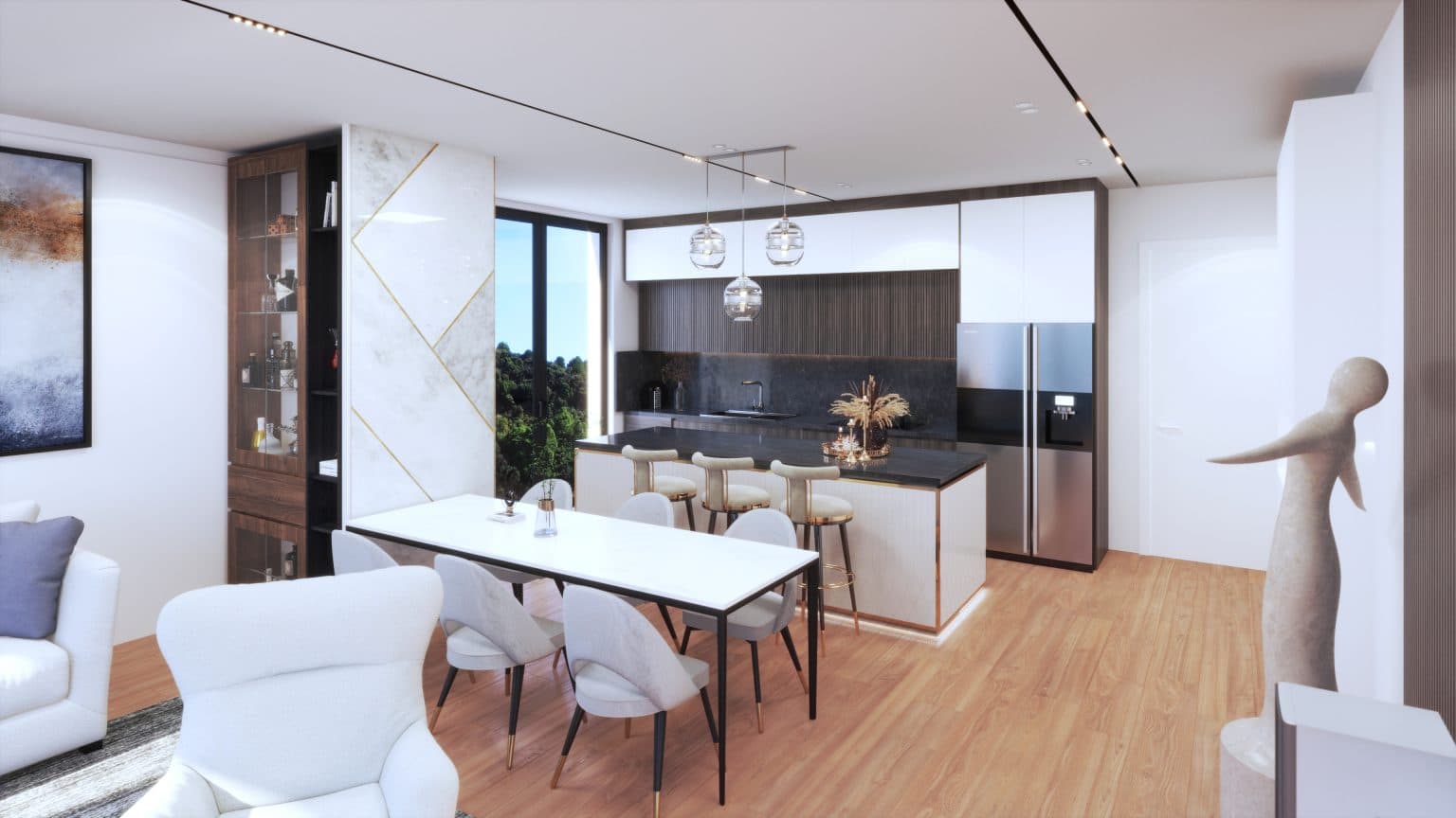 Apartments in exclusive complex with lake view - For Sale - Veles - Image 6