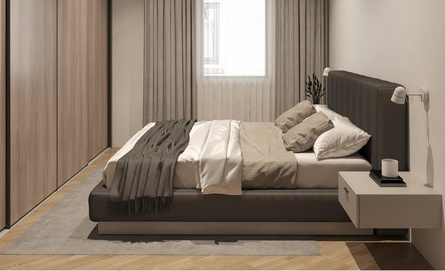 Нов комфорен стан во Panorama Residence - За Изнајмување - Водно - Слика 5