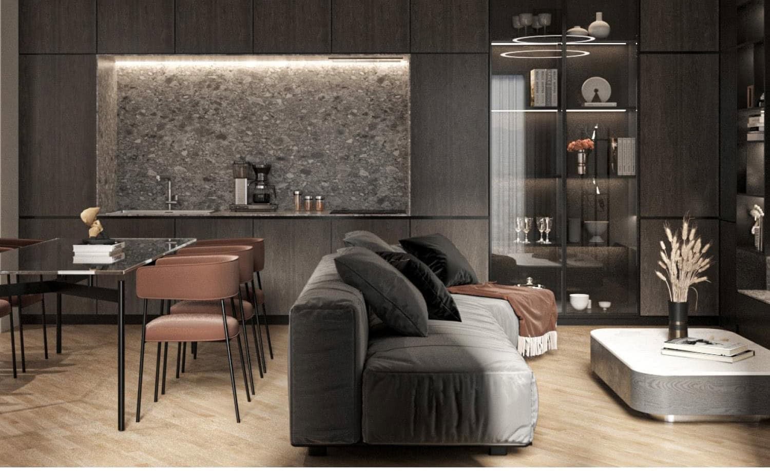 Нов комфорен стан во Panorama Residence - За Изнајмување - Водно - Слика 1