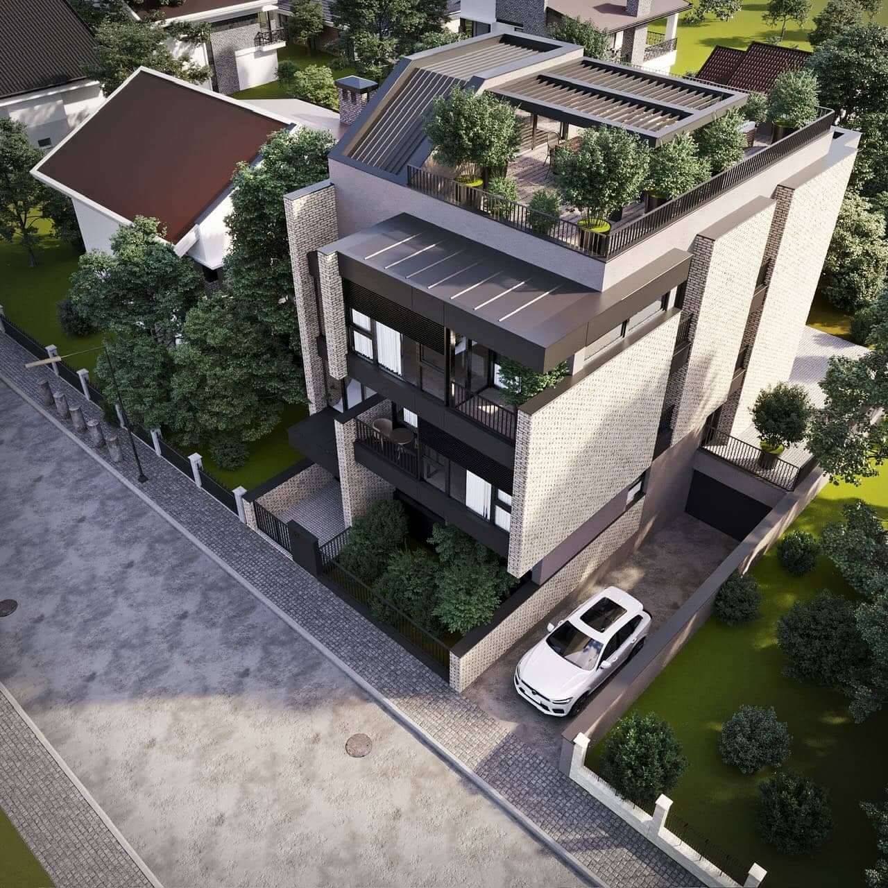 Exclusive apartment with rooftop terrace - For Sale - Karposh - Image 1