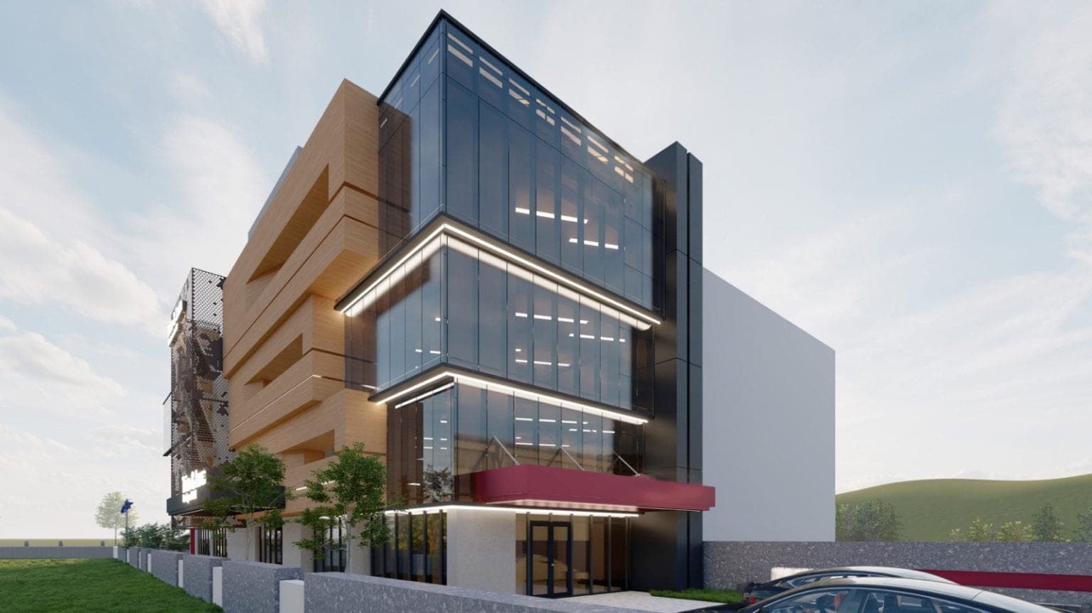 Нов деловен објект 1400м2 на атрактивна локација - За Продажба - Карпош - Слика 1