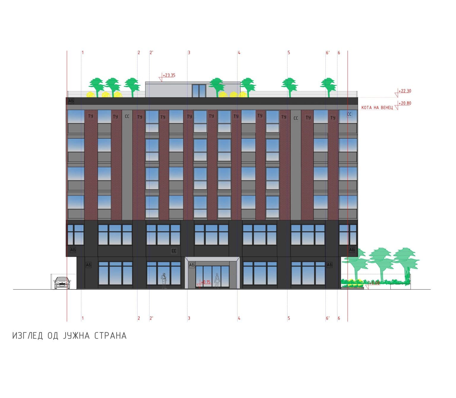 Facility for a hospital 5250m2 in Gjorche Petrov - 2