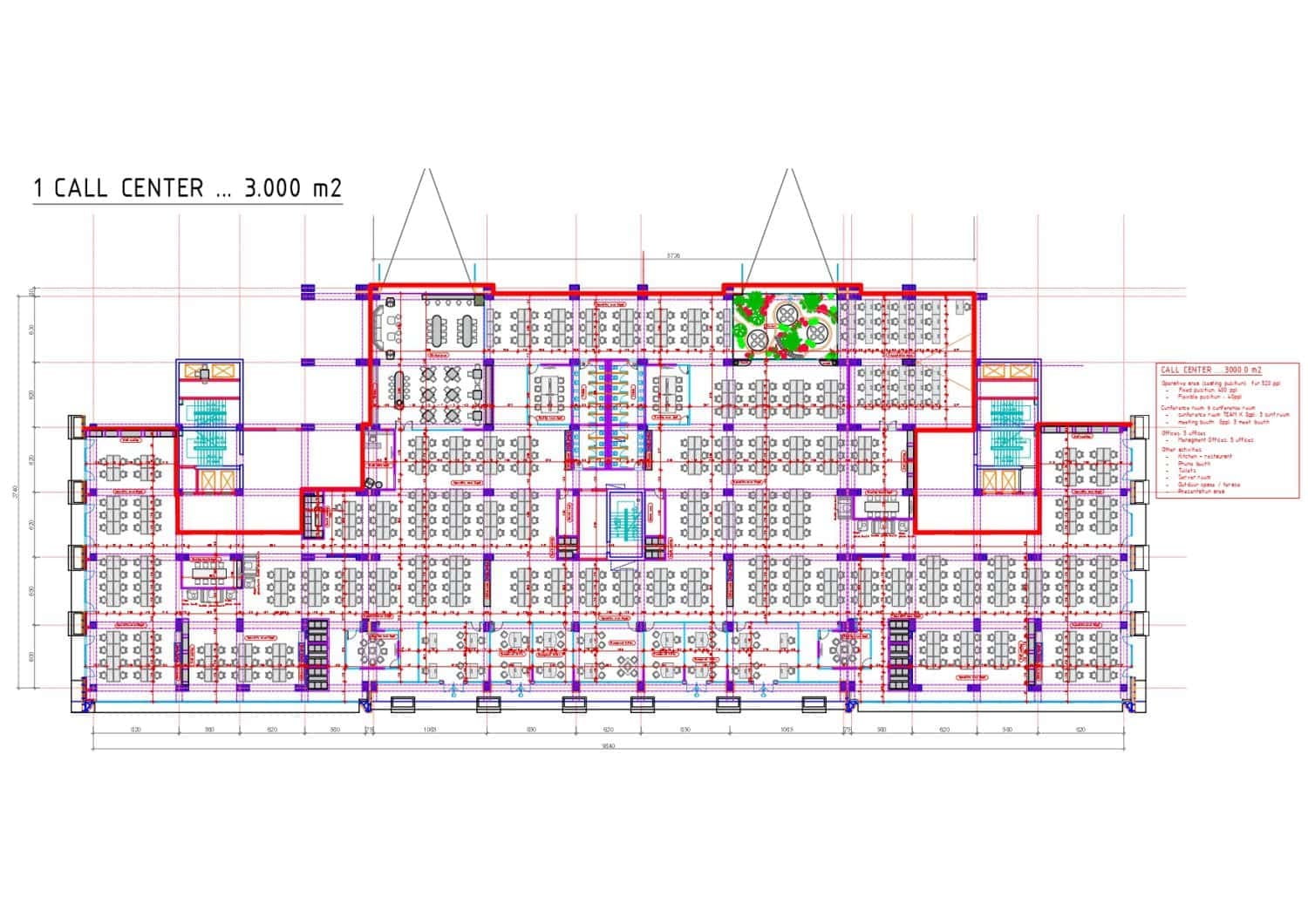 Premium office space 3000m2 in Porta Superium - For Rent - Aerodrom - Image 13