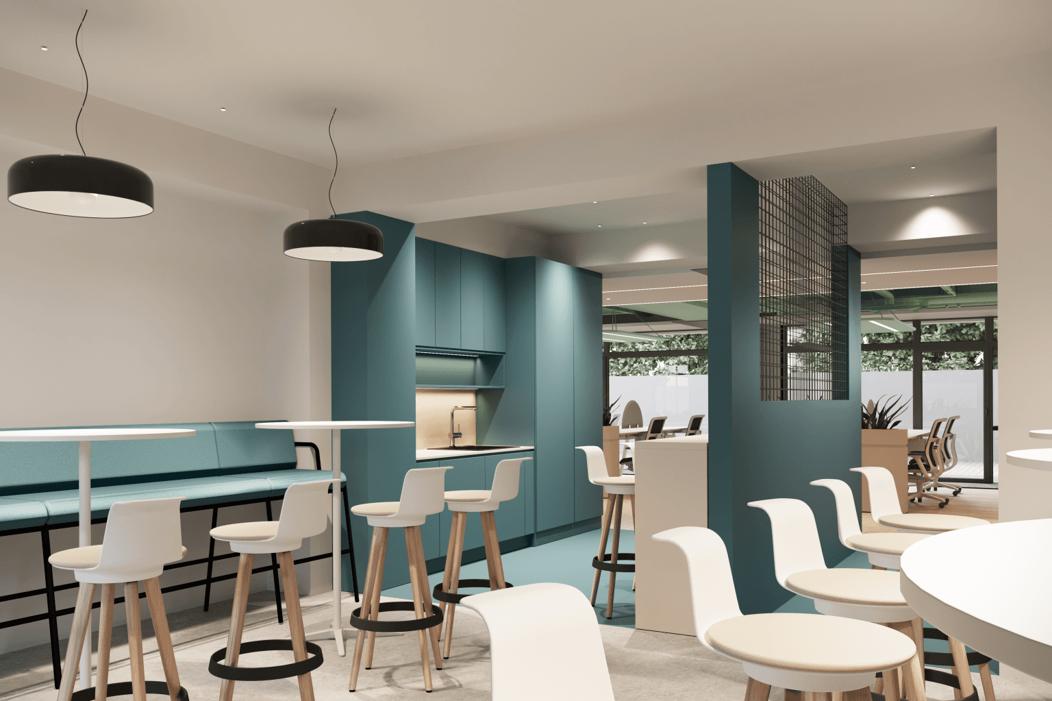 Business space 524m2 in new exclusive building in Center - For Rent - Centar - Image 5