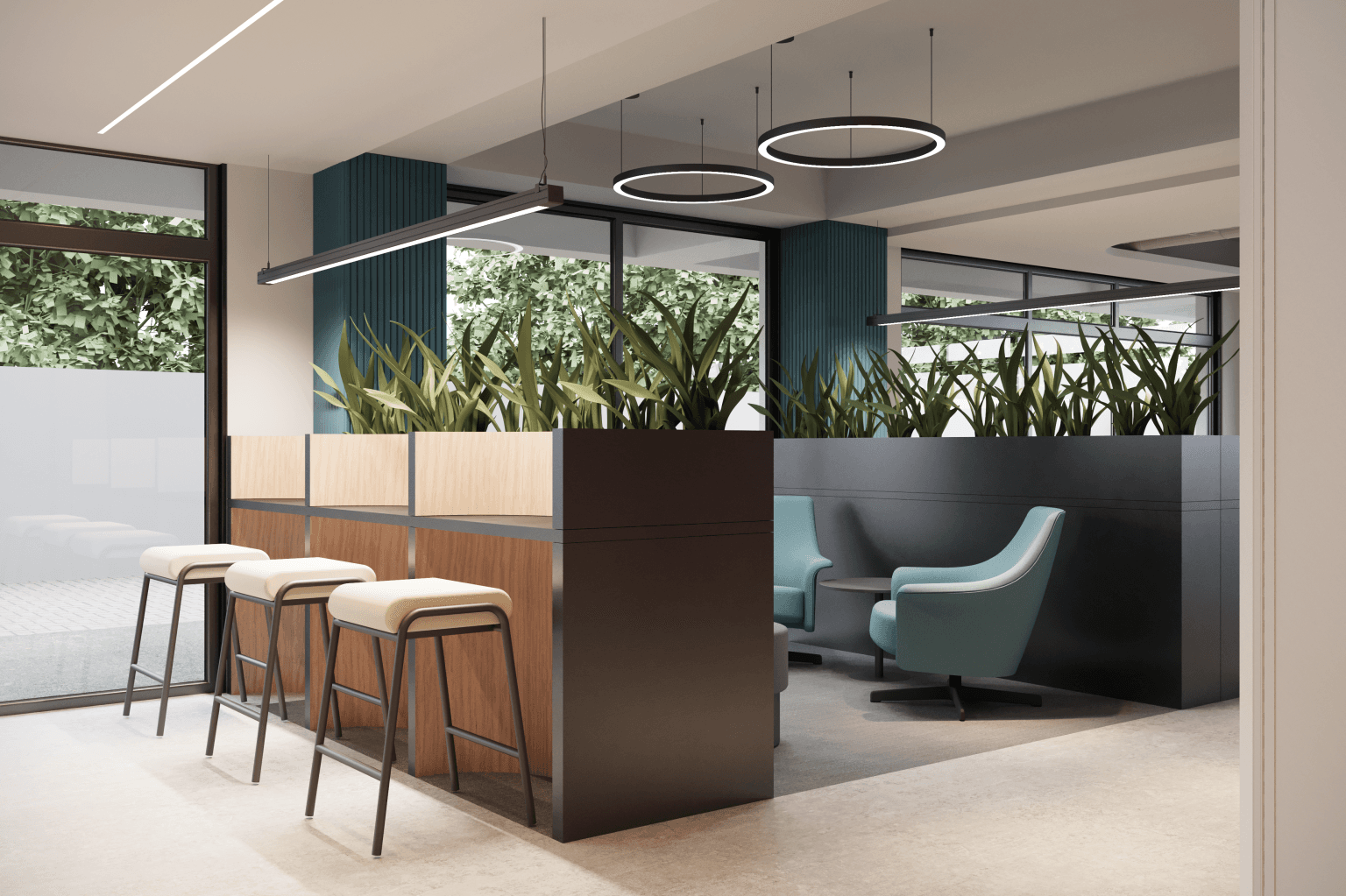 Business space 524m2 in new exclusive building in Center - 3