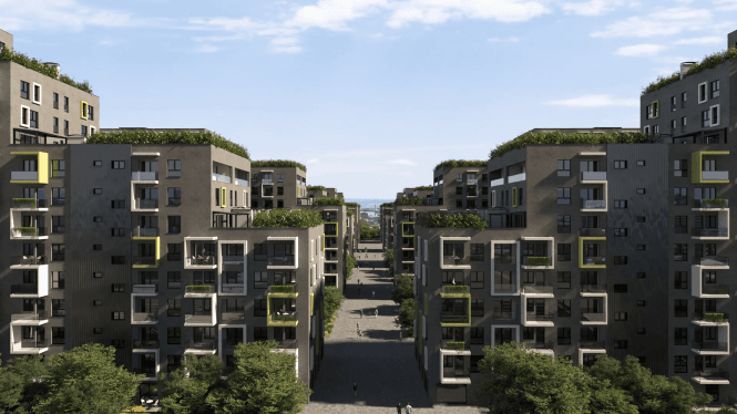 Apartment 98m2 in East Gate Living - For Sale - Gazi Baba