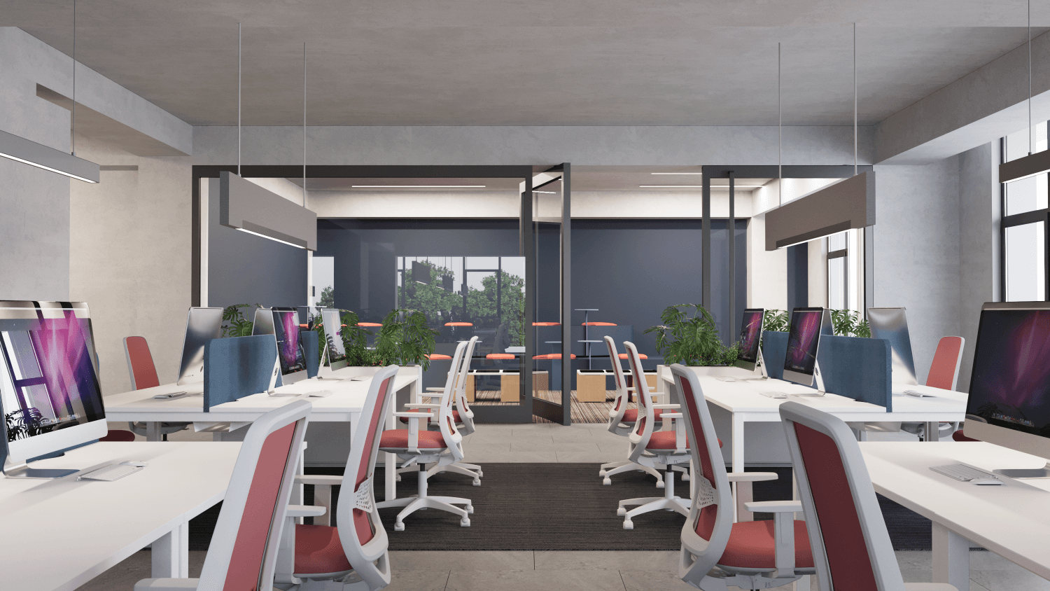 Premium office space 3000m2 in Porta Superium - For Rent - Aerodrom - Image 2