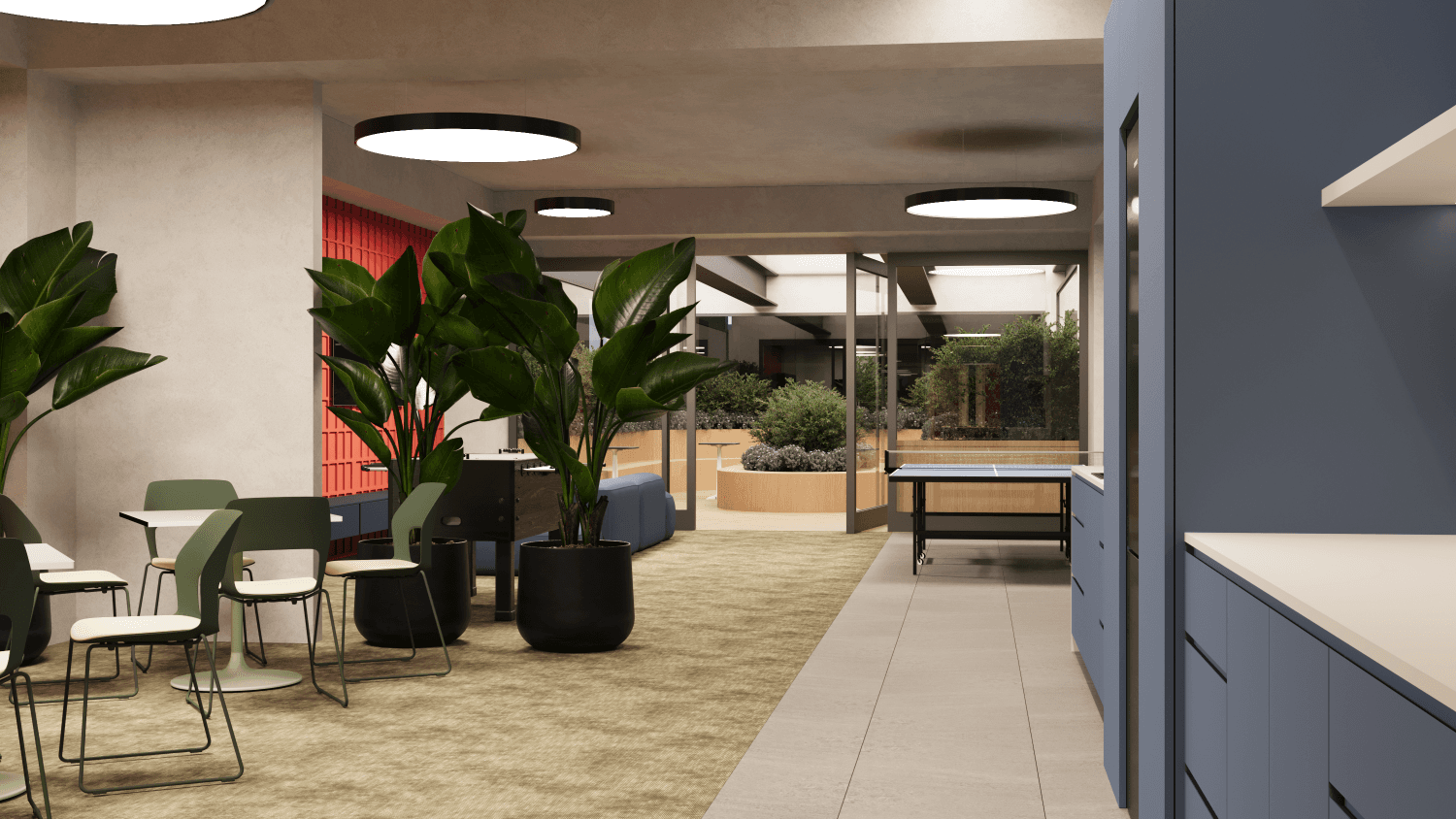 Premium office space 3000m2 in Porta Superium - For Rent - Aerodrom - Image 4