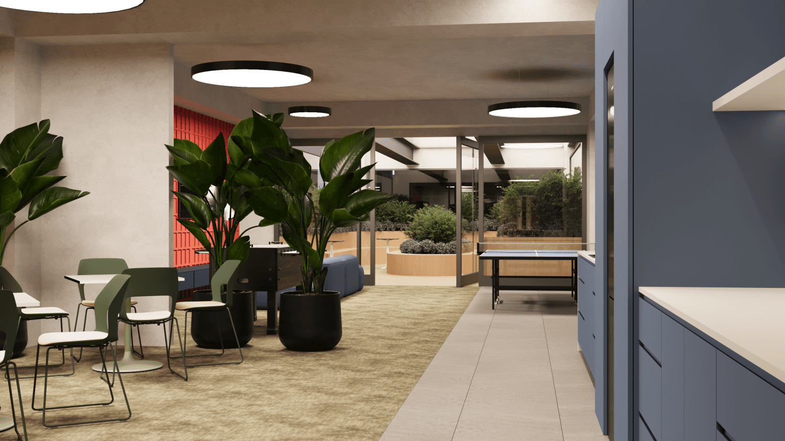 Деловен простор 3000м2 во Порта Супериум - За Изнајмување - Аеродром - Слика 4