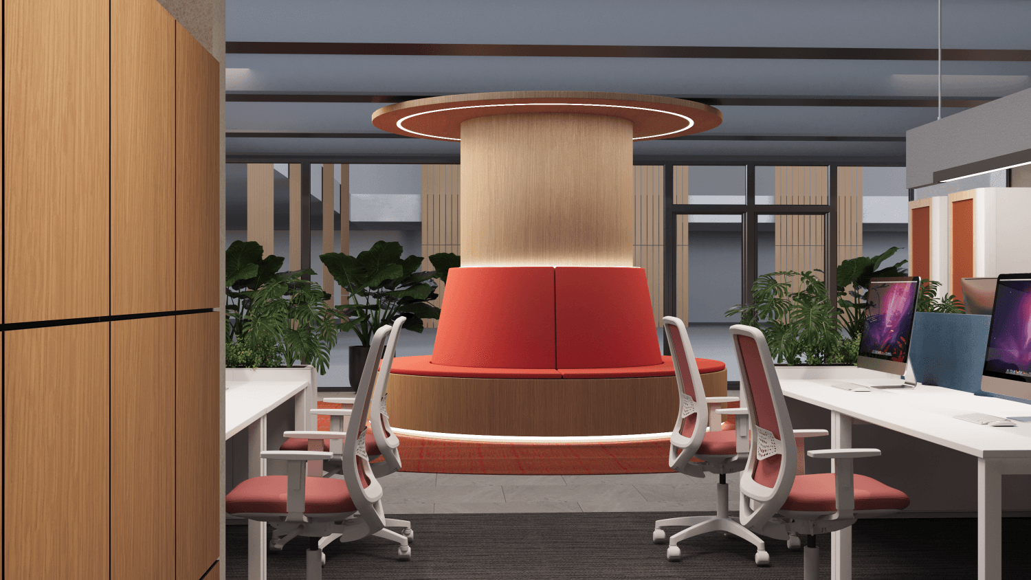 Premium office space 3000m2 in Porta Superium - For Rent - Aerodrom - Image 7