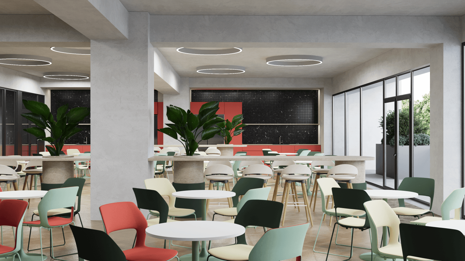 Premium office space 3000m2 in Porta Superium - For Rent - Aerodrom - Image 8