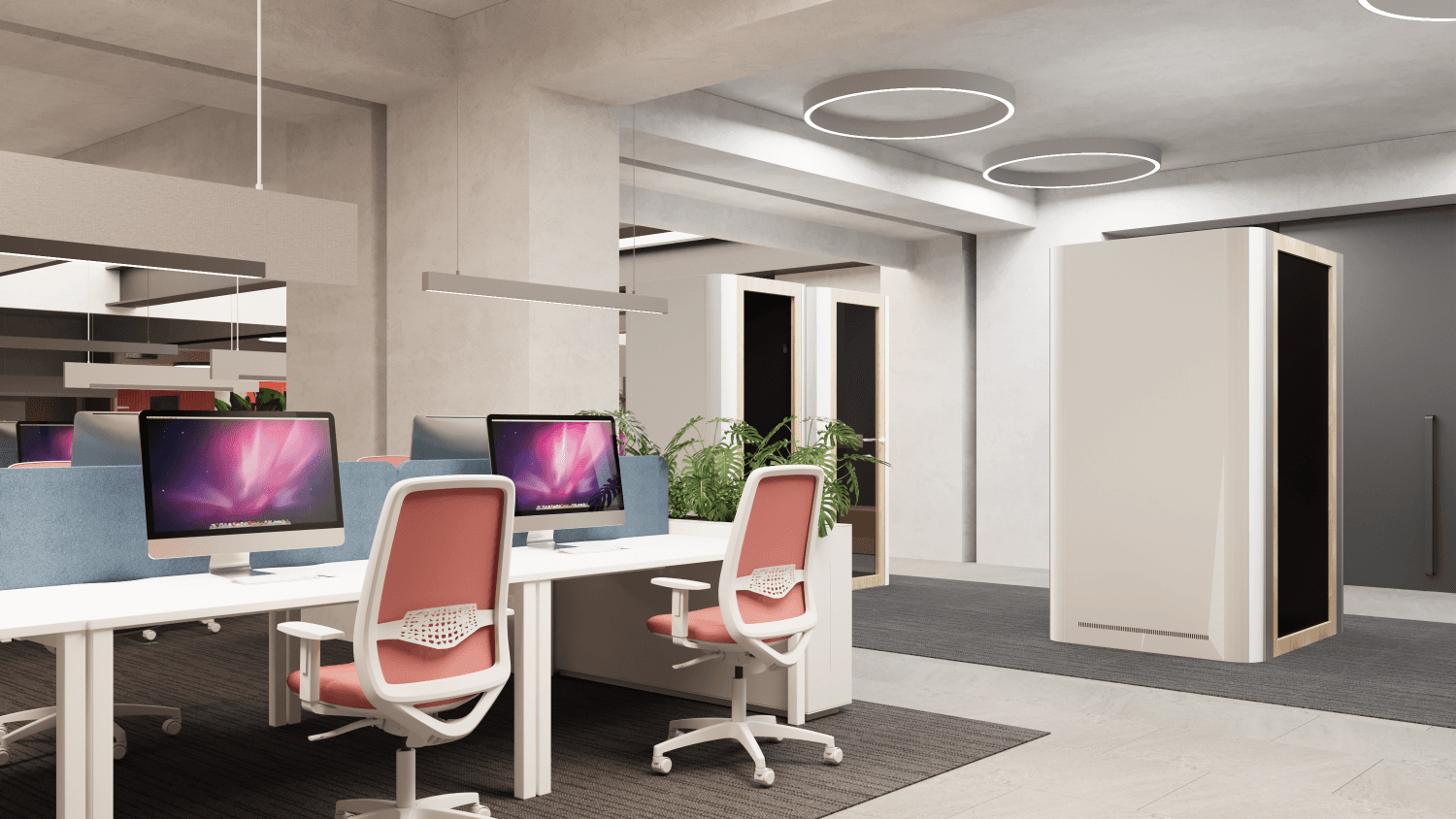 Premium office space 3000m2 in Porta Superium - For Rent - Aerodrom - Image 9