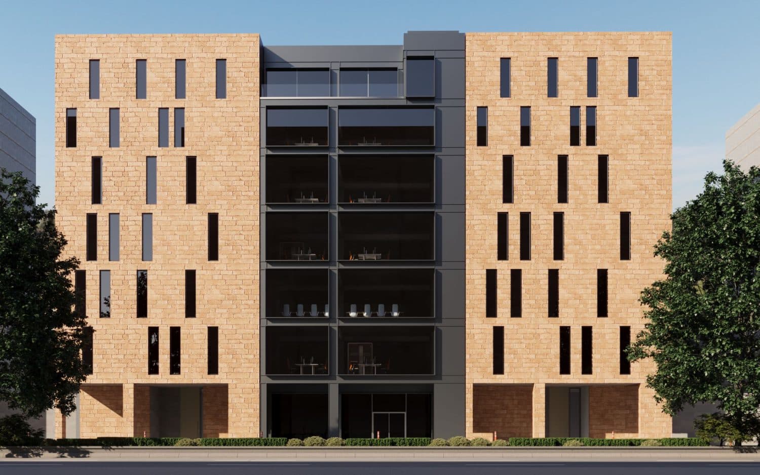 BUSINESS BUILDING WITH ROOFTOP TERRACE - For Rent - Centar - Image 1