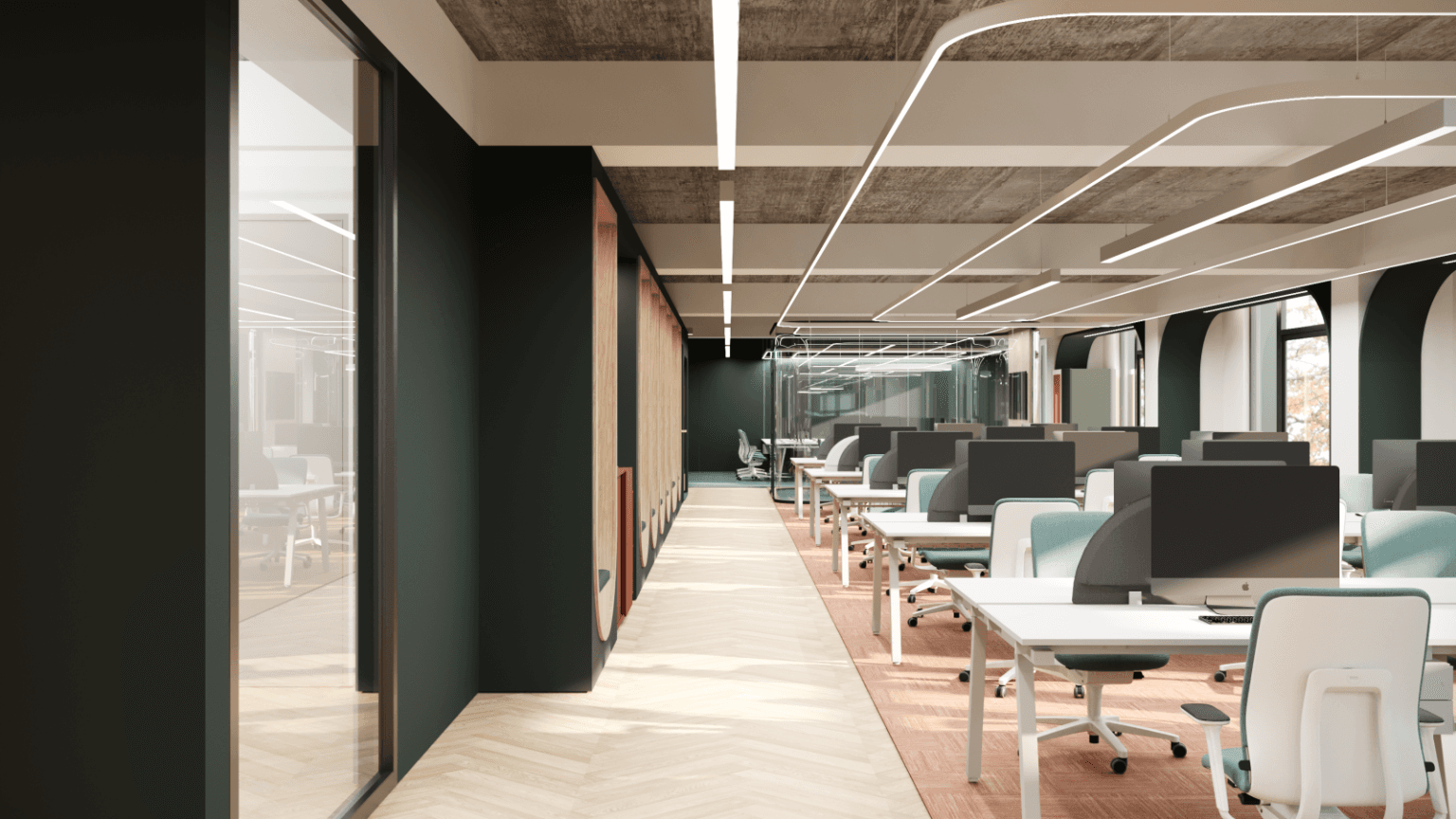 New exclusive office space in Aerodrom - For Rent - Aerodrom - Image 1