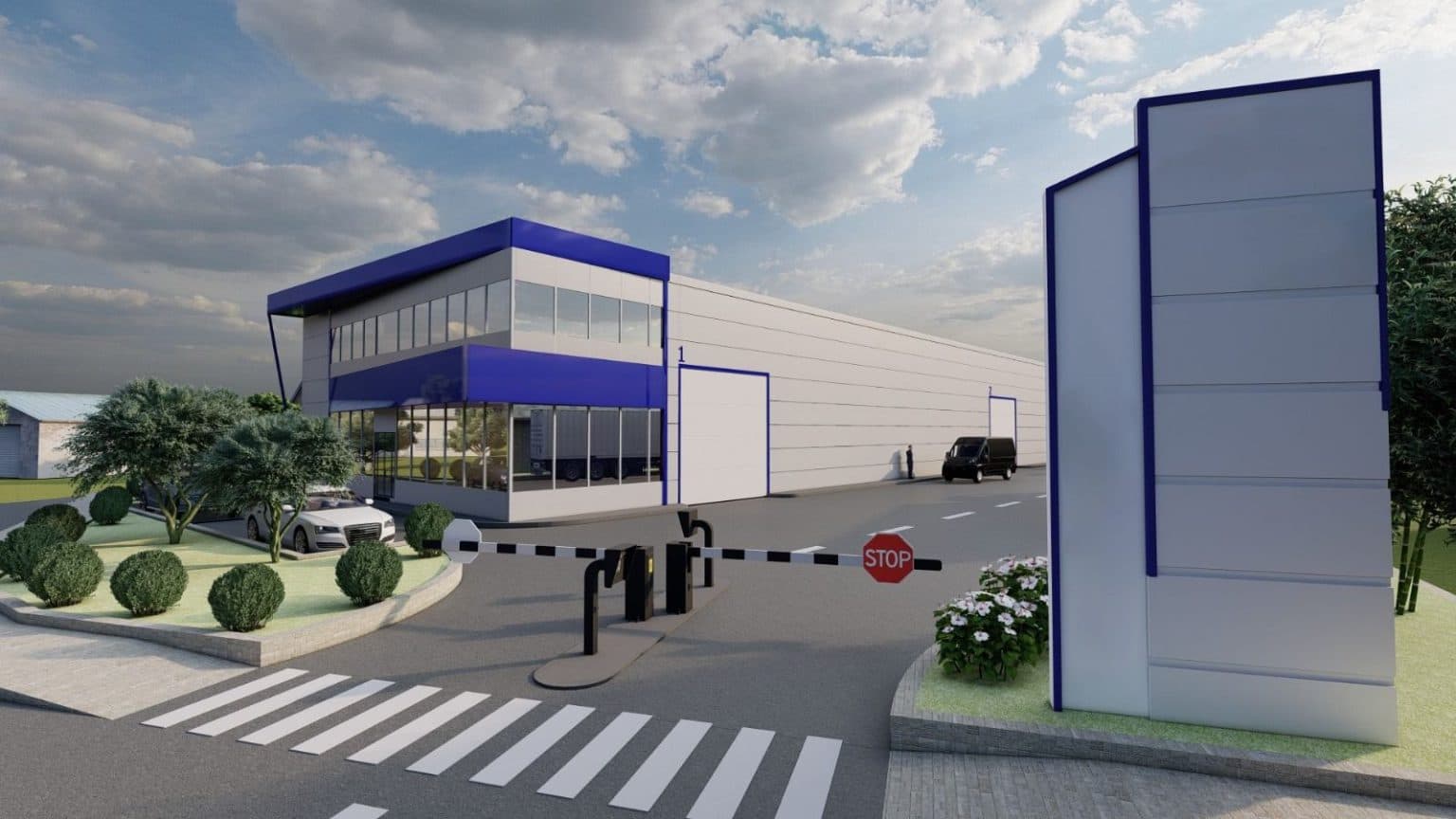 New 1700m² Warehouse in Petrovec - For Sale - Petrovec