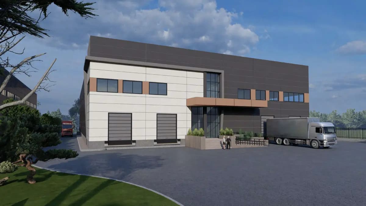 Нов индустриски објект 2302м2 во Петровец - За Изнајмување - Петровец