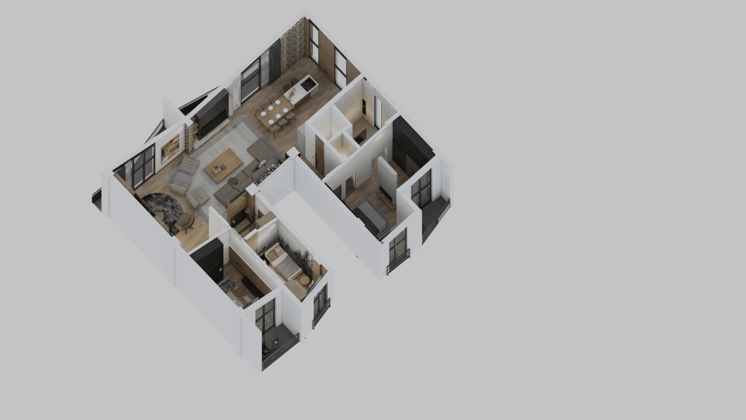 Пентхаус во приватен комплекс во Маврово - За Продажба - Маврово - Слика 11