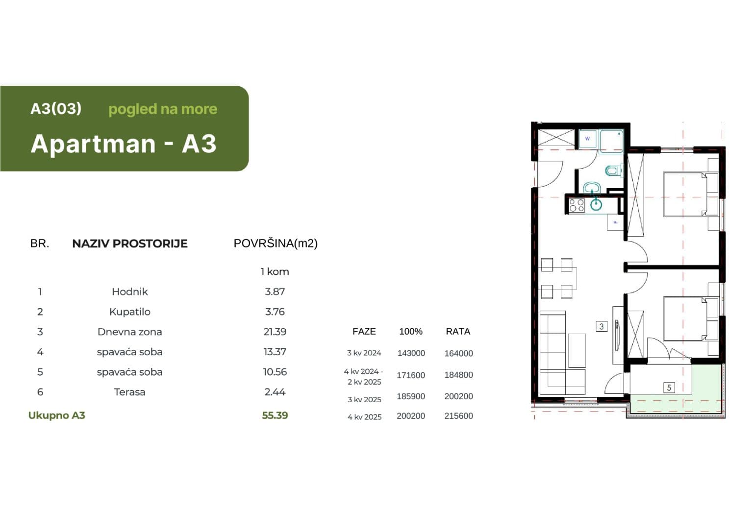Модерни апартмани во Будва - За Продажба - Црна Гора - Слика 12
