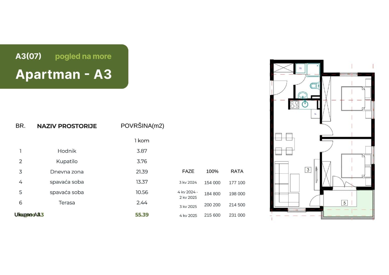Модерни апартмани во Будва - За Продажба - Црна Гора - Слика 18
