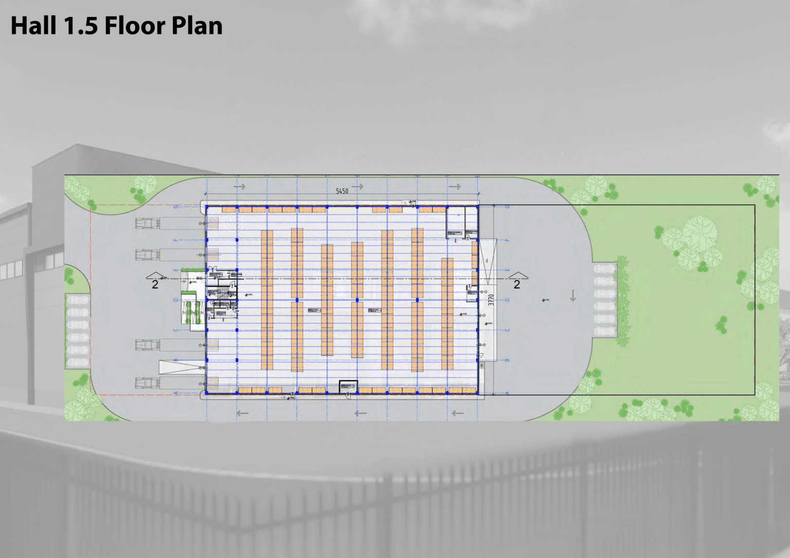New warehouse and office space 2979m2 in Petrovec - 3
