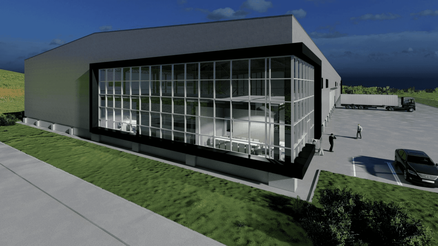 Нов индустриски објект 3100м2 во Петровец - За Изнајмување - Петровец - Слика 5